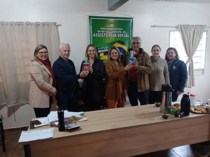 🔰Secretaria de Assistência Social recebe visita técnica do DAS/Porto Alegre-RS